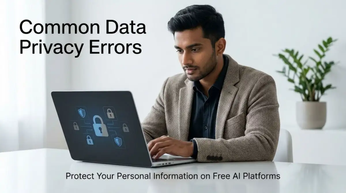 Common Data Privacy Errors Users Make While Using Free Online AI Tools