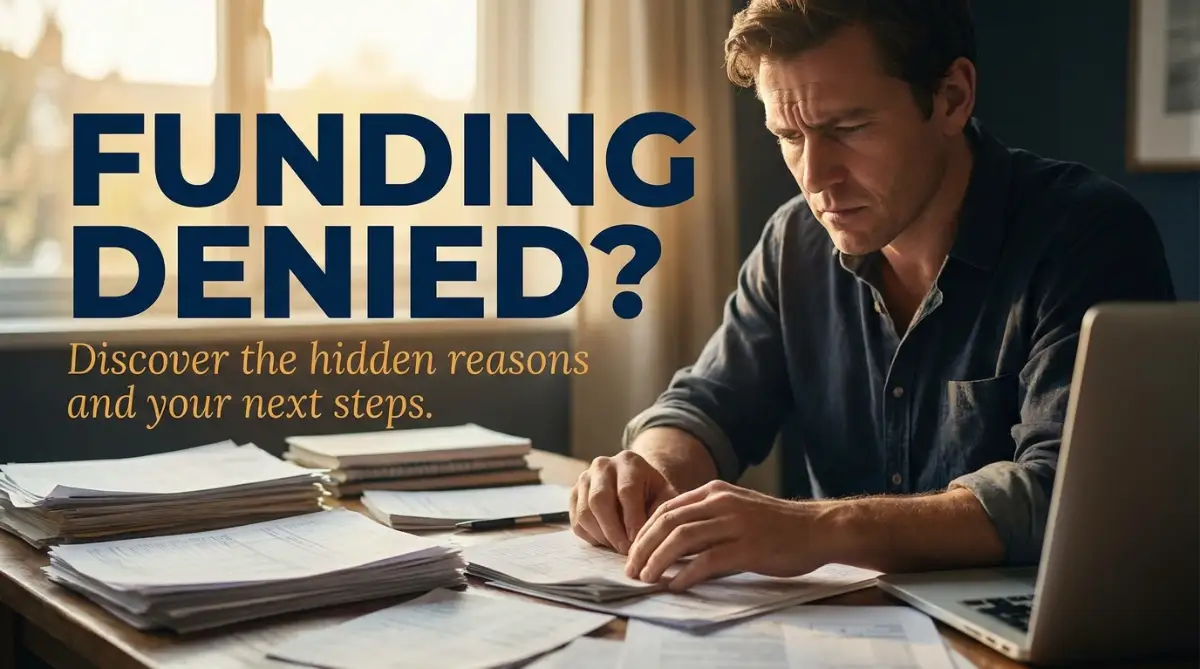 Why Lenders Say No: The Real Reasons Your Small Business Funding Application Was Denied